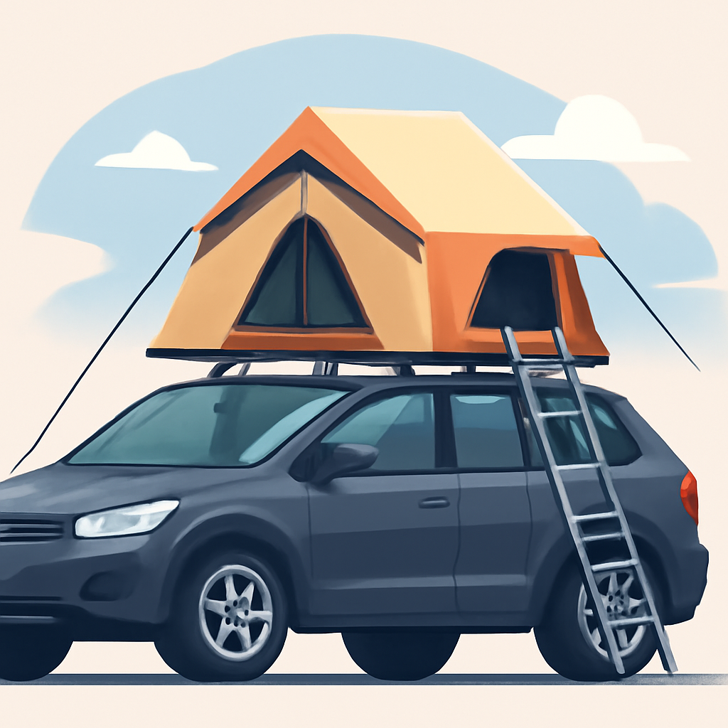 car camping tent image