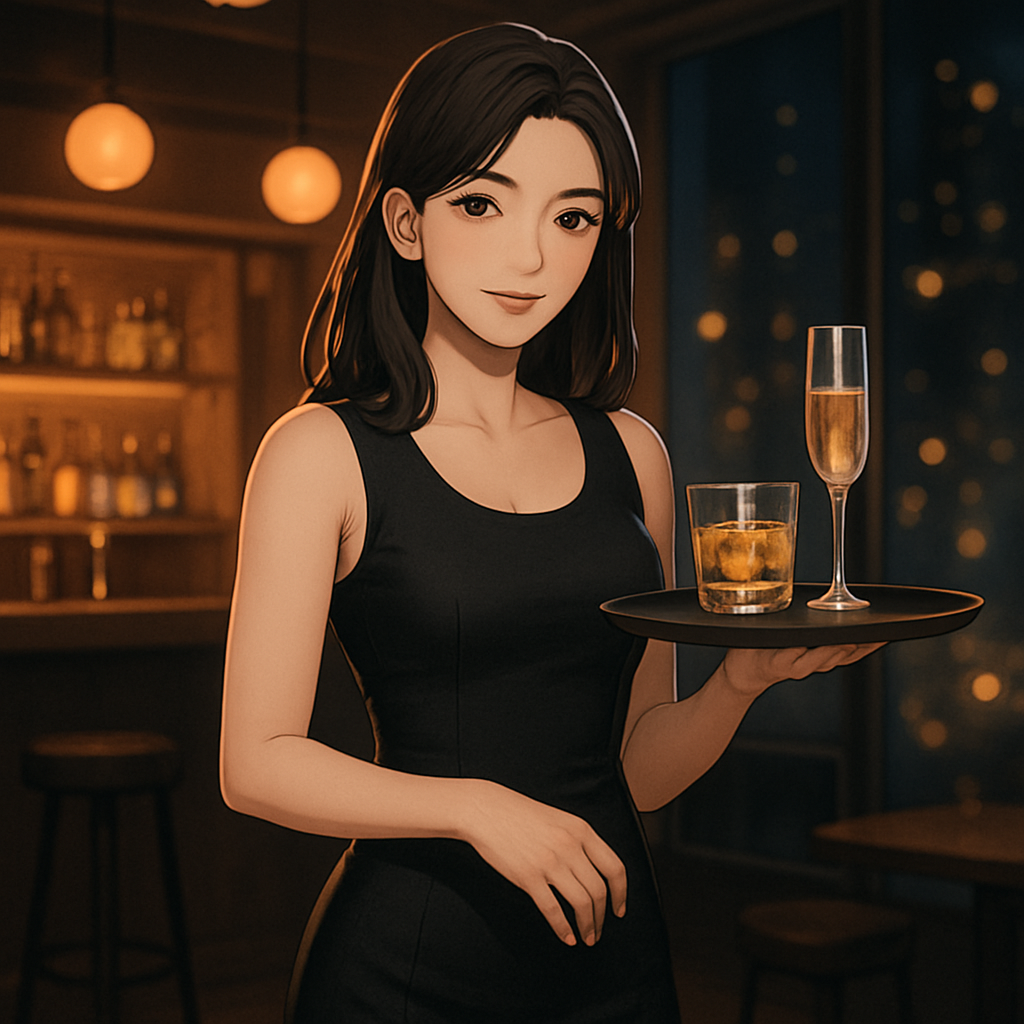 밤문화 아르바이트 모집 이미지