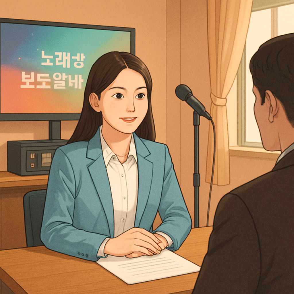 노래방 보도알바 면접 팁 이미지