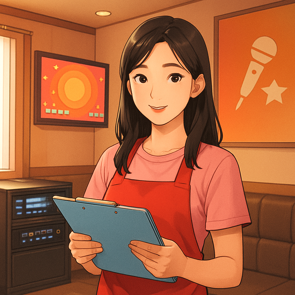 노래방 알바 구직 이미지