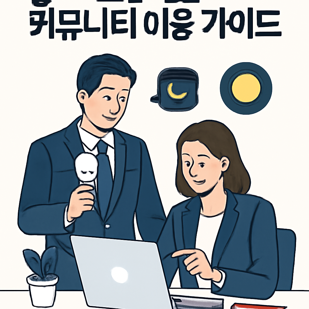 초보자를 위한 밤알바 커뮤니티 이용 가이드 이미지