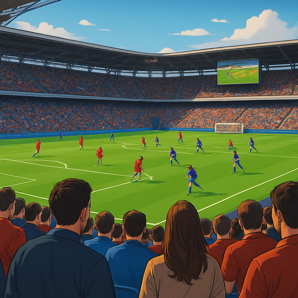 유럽 축구 중계 이미지