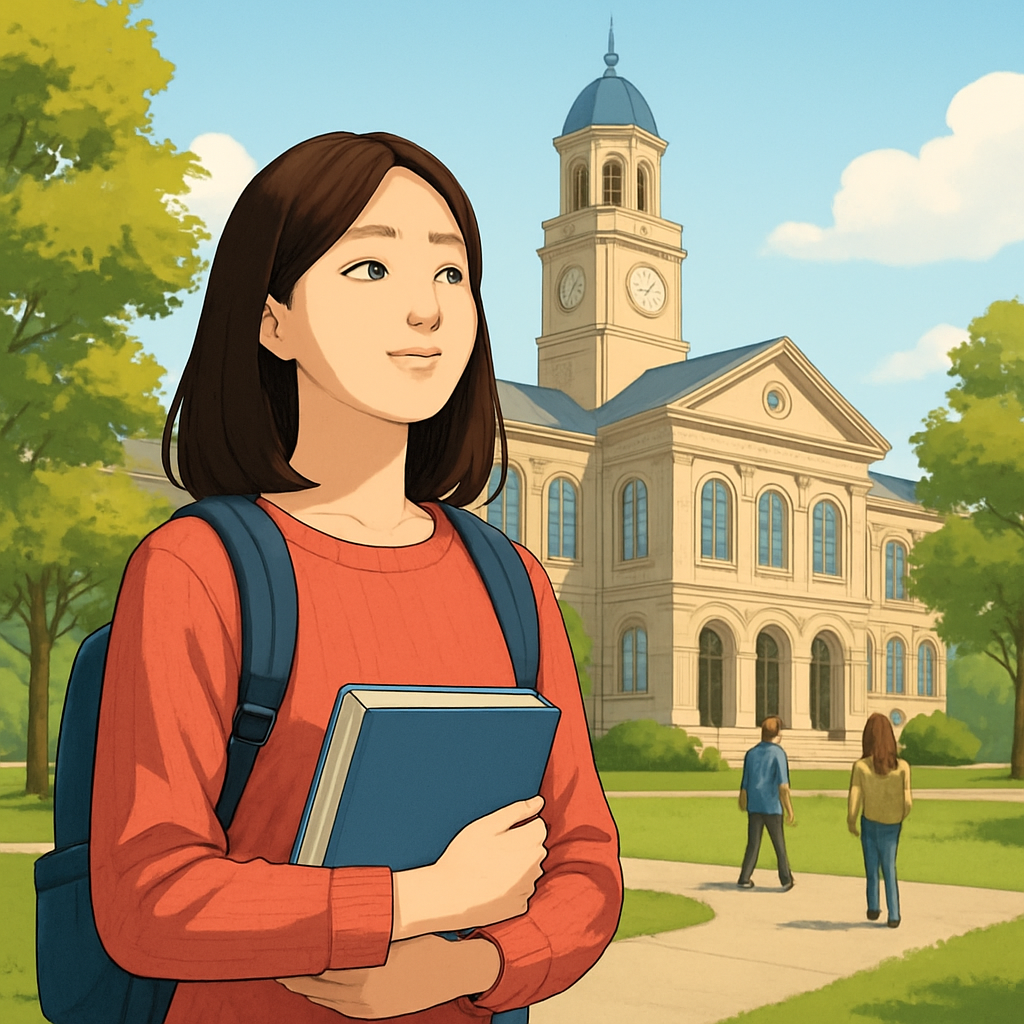 해외 대학 진학 이미지