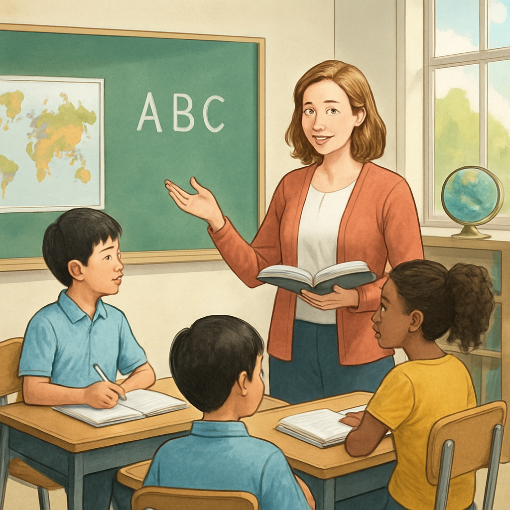 국제학교 영어교육 이미지