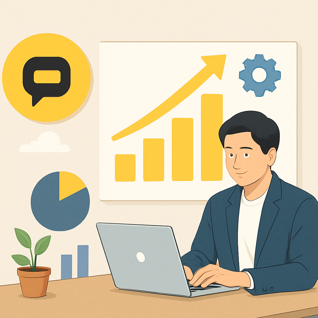 카카오채널 성장전략 이미지