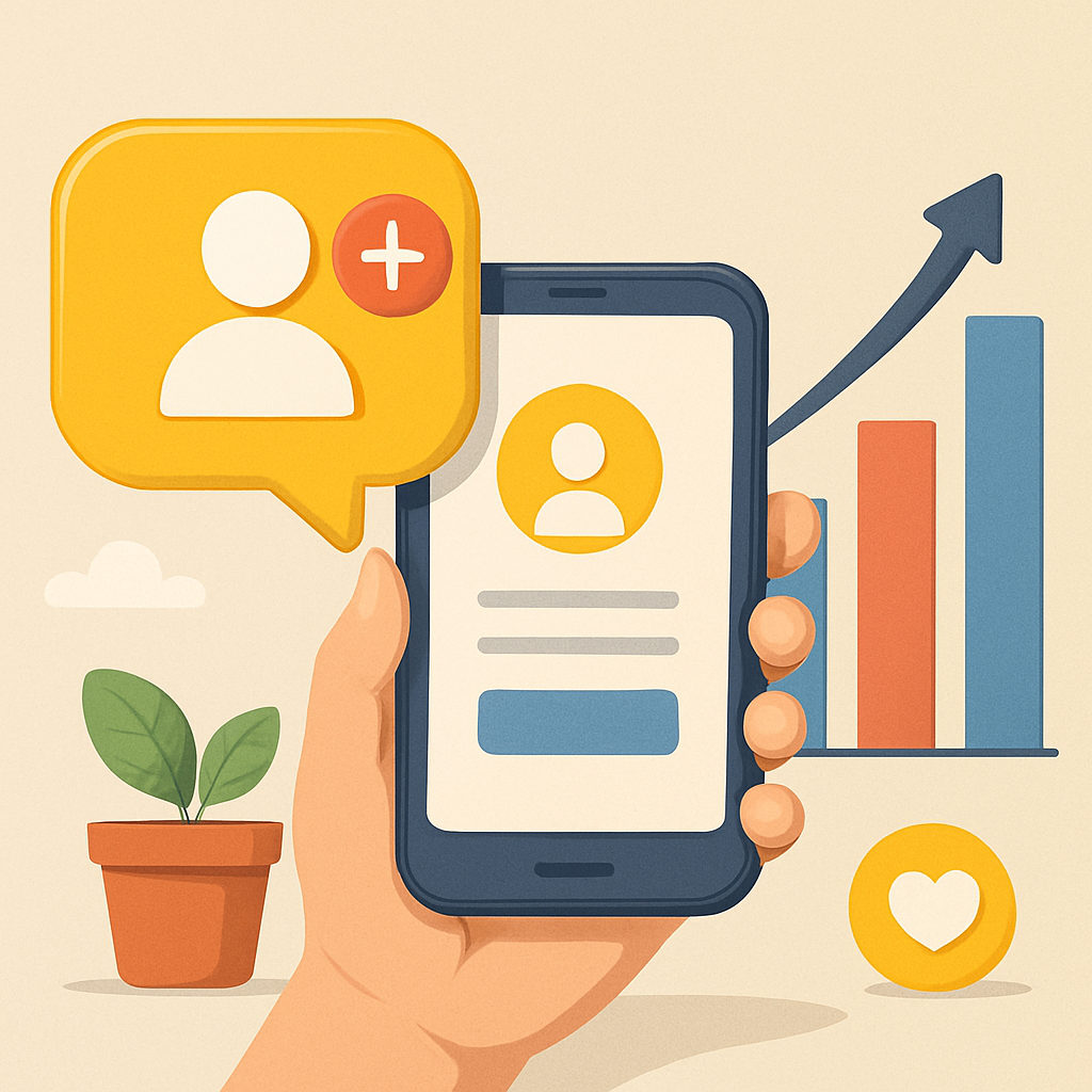 카카오톡 채널 팔로워 증가 팁 이미지