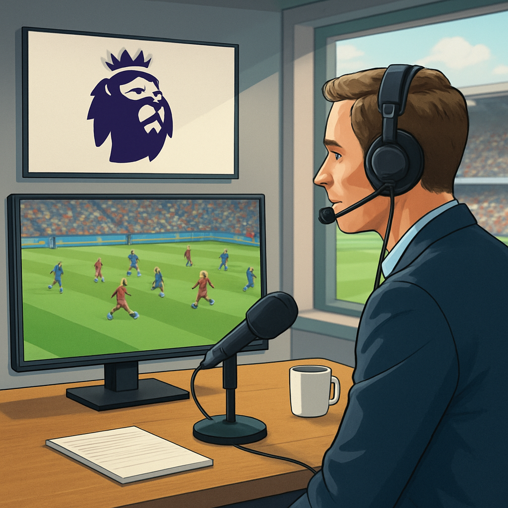 EPL 중계 방송 이미지